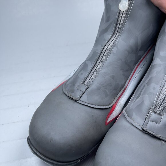 Salomon Slam 5 Pilot SNS Gray Cross Country Ski Boots Women's Size 9 US (Read) - Picture 5 of 16